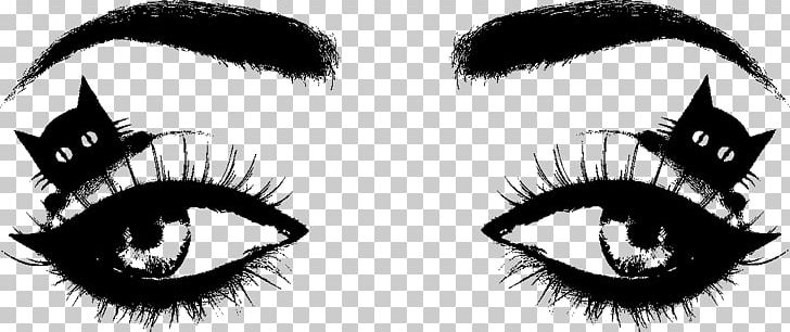 Eyelash Extensions Face Halloween Eyebrow Monster PNG, Clipart, Beauty, Black And White, Cosmetics, Drawing, Eye Free PNG Download