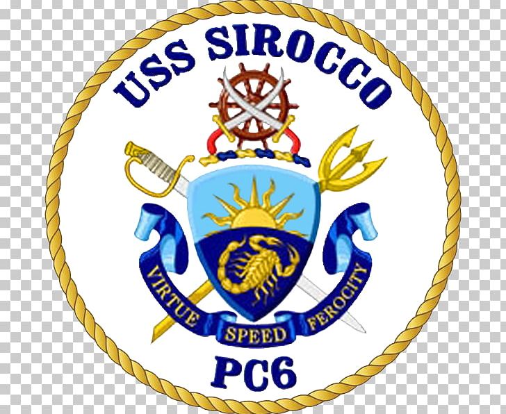 USS Sirocco Cyclone-class Patrol Ship USS Zephyr Patrol Boat United States Navy PNG, Clipart, Area, Badge, Bollinger, Brand, Crest Free PNG Download