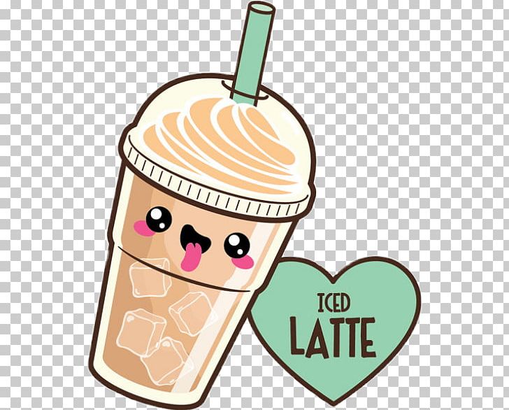 Latte Iced Coffee Espresso PNG, Clipart, Artwork, Coffee, Coffee Cup, Donuts, Drawing Free PNG Download