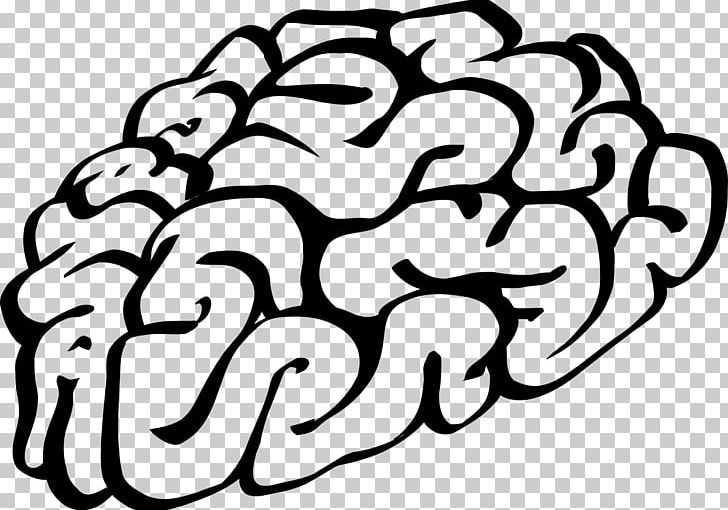 Drawing Brain Cartoon PNG, Clipart, Area, Art, Black And White, Brain, Cartoon Free PNG Download