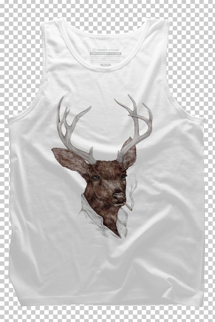 T-shirt Reindeer Kollwitz Internet Smocking Plakat Naukowy PNG, Clipart, Anna Emilia, Antler, Buck, Clothing, Deer Free PNG Download