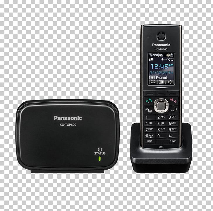 Panasonic KX-TGP600 Smart IP DECT Base And Handset Digital Enhanced Cordless Telecommunications VoIP Phone Cordless Telephone Session Initiation Protocol PNG, Clipart, Answering Machine, Business, Cell, Cordless Telephone, Electronics Free PNG Download
