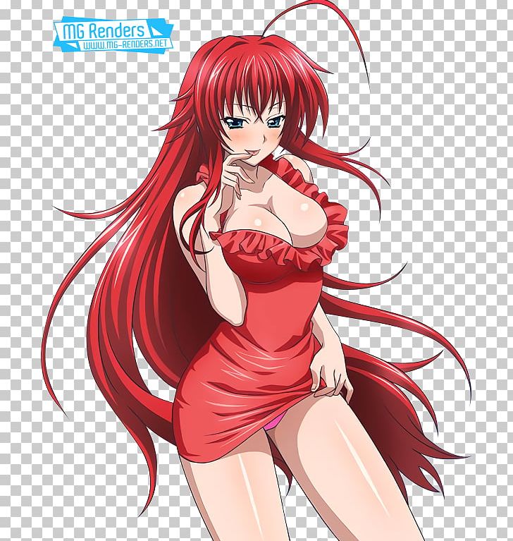 Rias Gremory High School DxD Anime PNG, Clipart, Black Hair, Brown Hair, Cartoon, Cg Artwork, Comics Free PNG Download