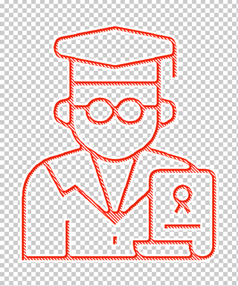 Jobs And Occupations Icon Professor Icon PNG, Clipart, Head, Jobs And Occupations Icon, Line, Line Art, Pleased Free PNG Download