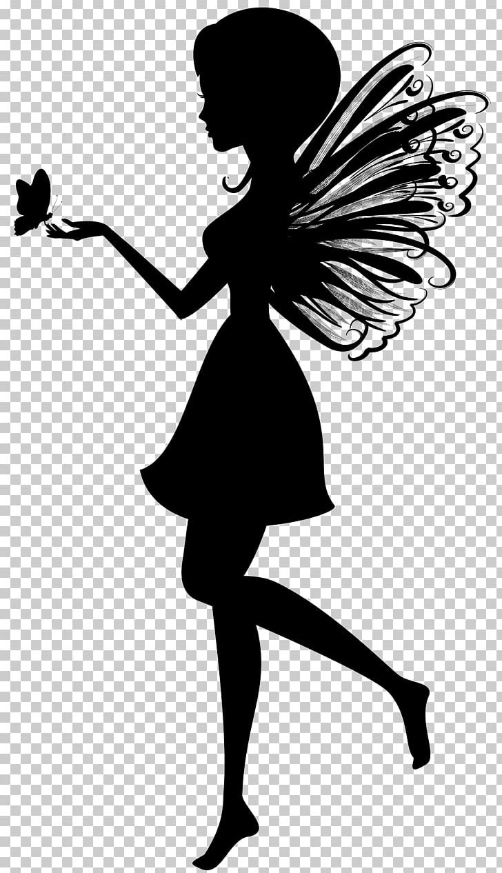 Fairy Silhouette PNG, Clipart, Art, Black And White, Butterfly, Clipart, Clip Art Free PNG Download