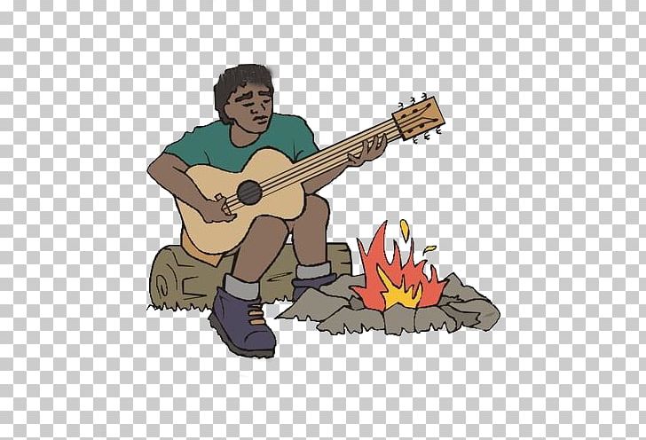 The Guitar Player Illustration PNG, Clipart, Business Man, Cartoon, Drawn, Fire Extinguisher, Guitar Accessory Free PNG Download