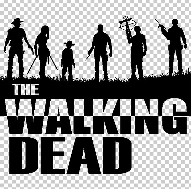 Daryl Dixon Negan Andrea The Walking Dead Silhouette PNG, Clipart, Andrea, Black And White, Brand, Daryl Dixon, Death Free PNG Download