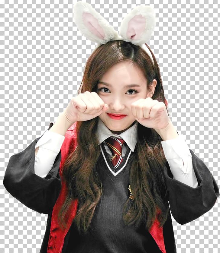Nayeon Twice K Pop One In A Million Png Clipart Brown Hair Chaeyoung Costume Dahyun Ear