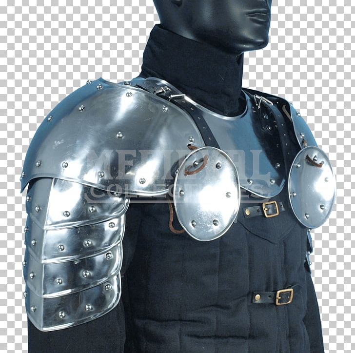 Plate Armour Body Armor Pauldron Components Of Medieval Armour PNG, Clipart, Arm, Armour, Armzeug, Breastplate, Components Of Medieval Armour Free PNG Download