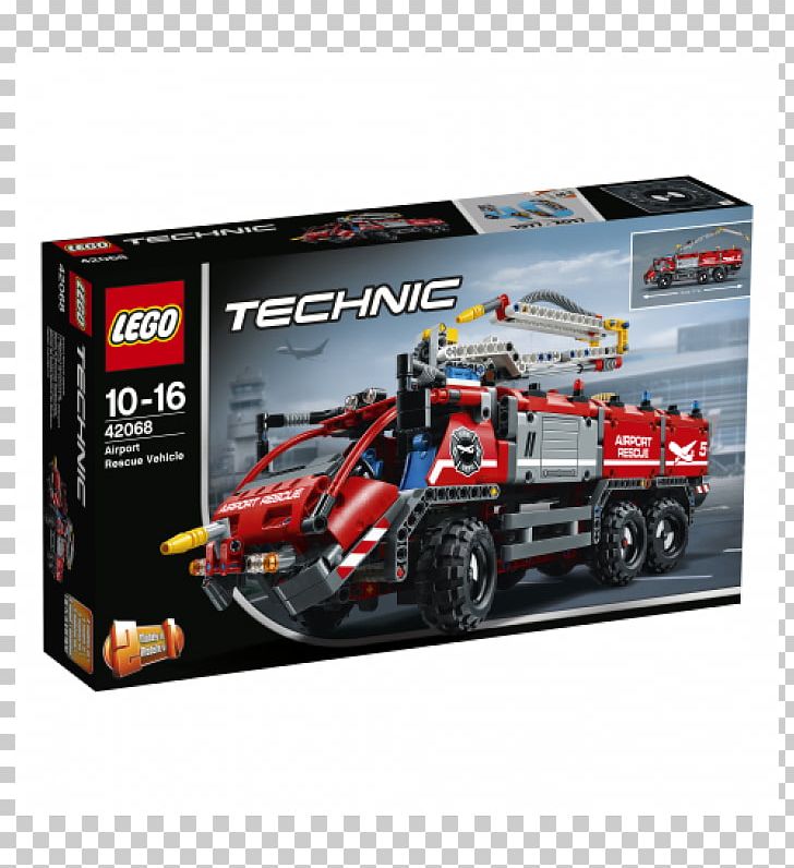 Lego Technic Toy LEGO 42068 Technic Airport Rescue Vehicle LEGO Certified Store (Bricks World) PNG, Clipart, Amazoncom, Lego, Lego Technic, Model Car, Motor Vehicle Free PNG Download