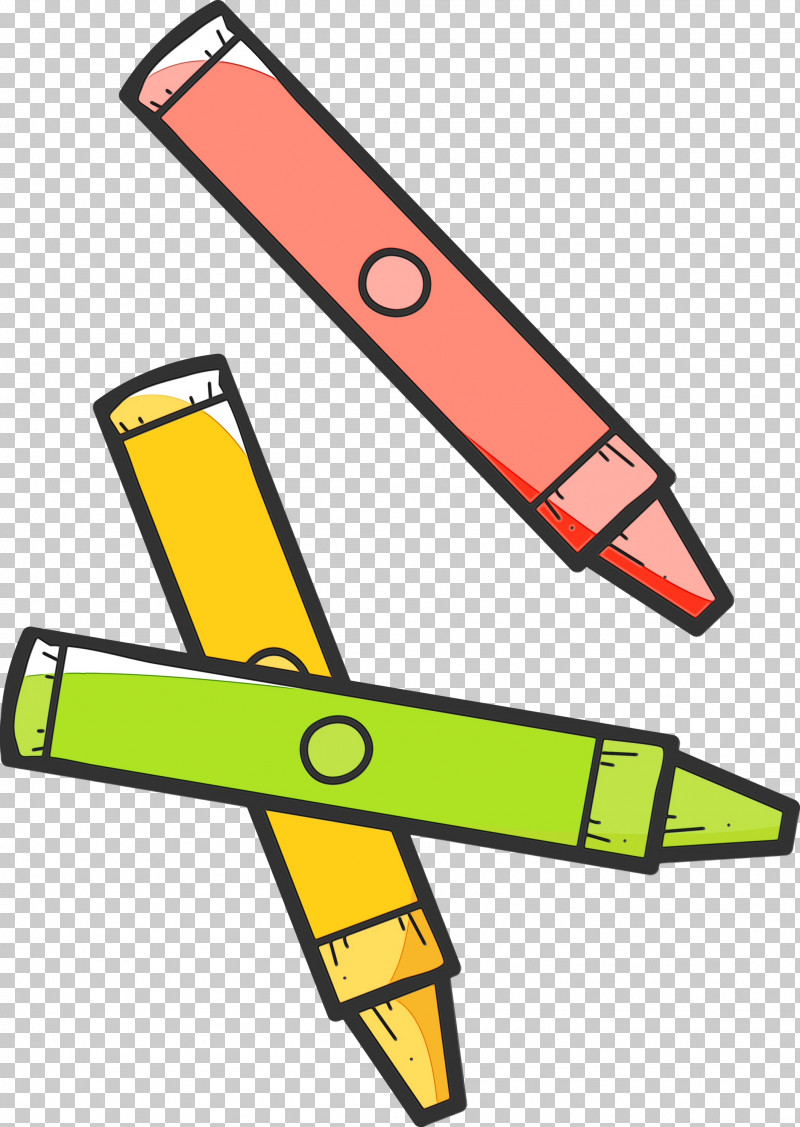 Line Yellow Sign PNG, Clipart, Line, Paint, Pencil, School, Sign Free PNG Download