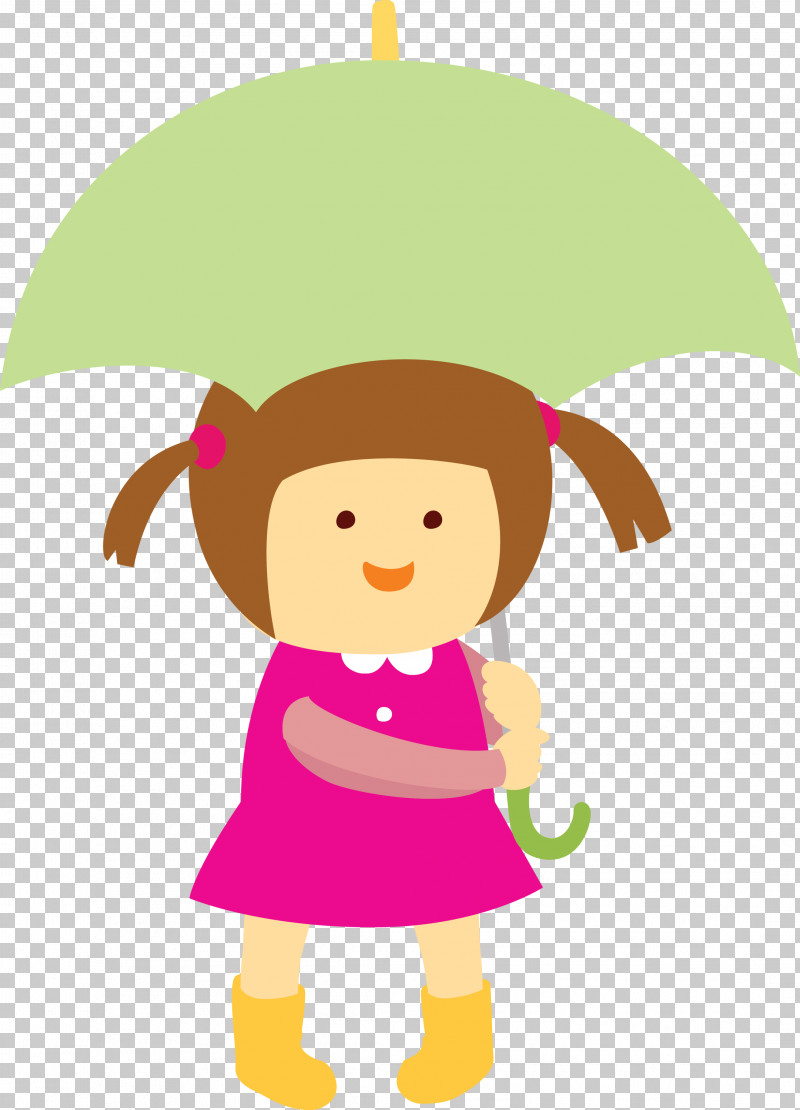 Raining Day Raining Umbrella PNG, Clipart, Cartoon, Character, Character Created By, Girl, Happiness Free PNG Download