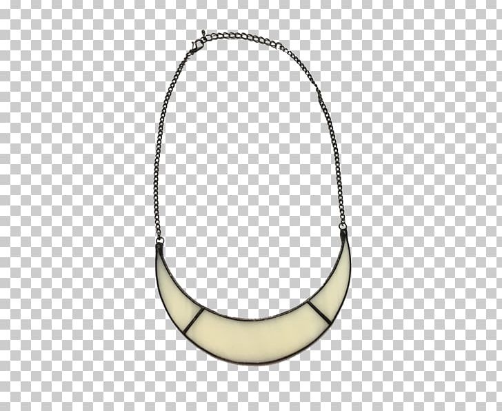 Necklace Jewellery Crescent Charms & Pendants Milk Glass PNG, Clipart, Body Jewellery, Body Jewelry, Chain, Charms Pendants, Color Free PNG Download
