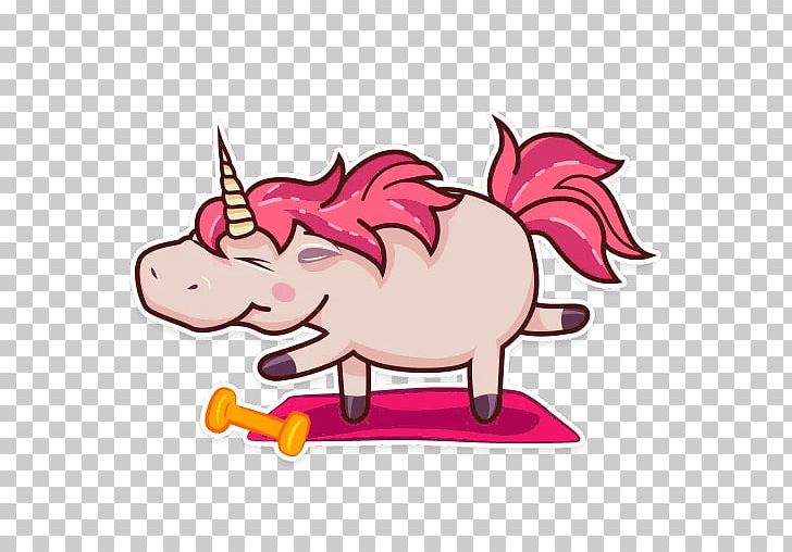 Telegram Unicorn Sticker Legendary Creature PNG, Clipart, Artwork, Fantasy, Fictional Character, Mammal, My Little Pony Free PNG Download