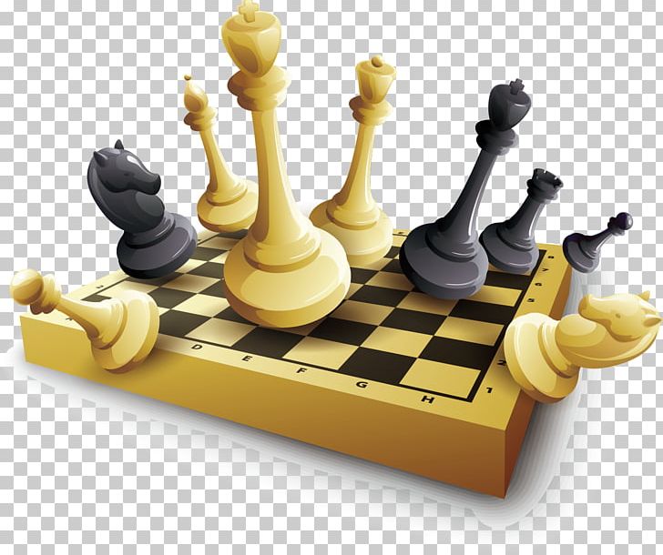 Chess pieces illustration, Chess piece White and Black in chess Chessboard  Board game, International chess, white, king, sport png