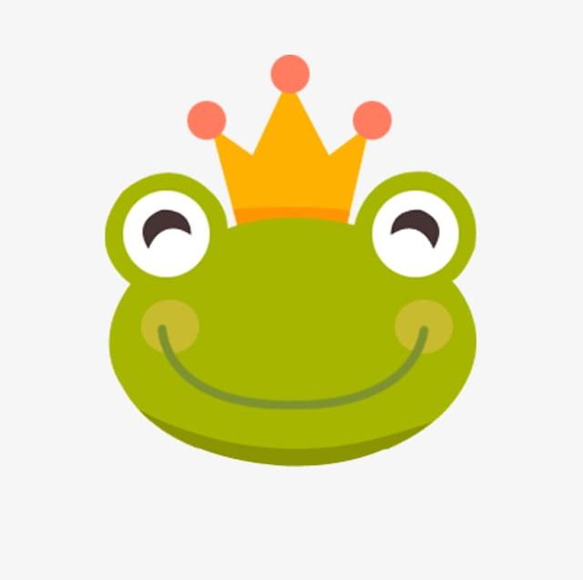 frog prince clipart free