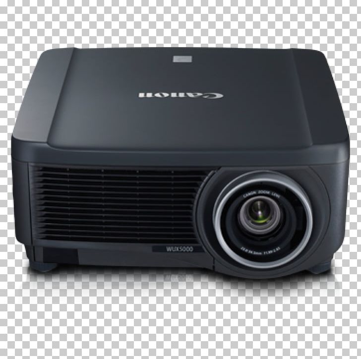 Multimedia Projectors Liquid Crystal On Silicon Canon WUX5000 WUXGA 5000 Lumen 1000:1 Contrast HDMI LCOS Projector PNG, Clipart, 1080p, Brightness, Canon, Canon Singapore Pte Ltd, Depend Free PNG Download