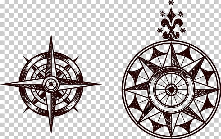 Compass Icon PNG, Clipart, Bathroom, Black And White, Carpet, Cartoon Compass, Circle Free PNG Download