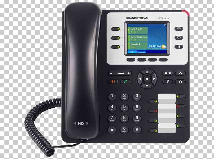 Grandstream Networks Grandstream GXP2130 Telephone VoIP Phone Grandstream GXP1625 PNG, Clipart, Answering Machine, Business Telephone System, Electronics, Hardware, Ip Pbx Free PNG Download