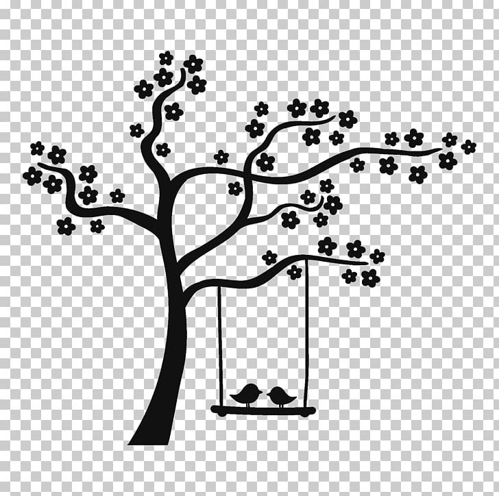 bird in a tree clipart