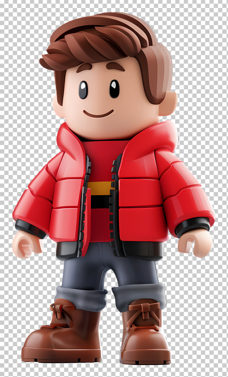 Roblox Boy - Toy Figure In Red Jacket PNG, Clipart, Cartoon, Character ...