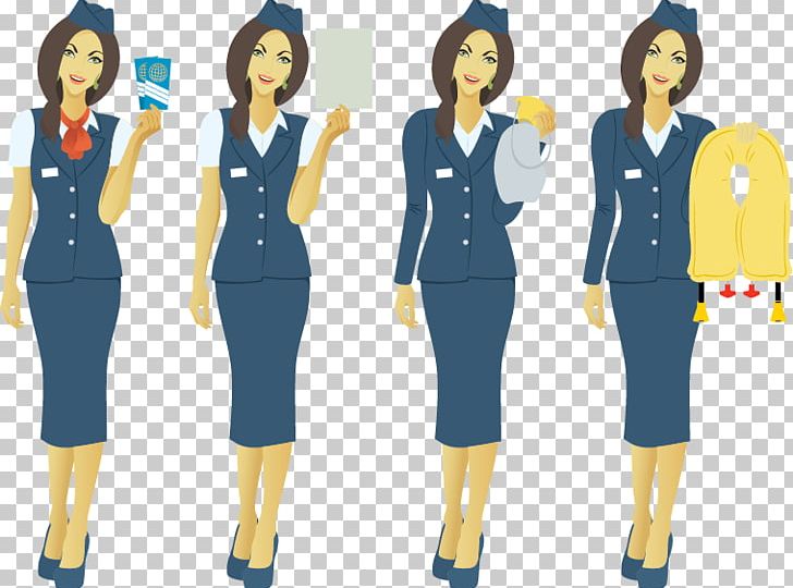 Airplane Flight Attendant Pre-flight Safety Demonstration PNG, Clipart, 0506147919, Aircraft Cabin, Airline, Airplane, Blue Free PNG Download