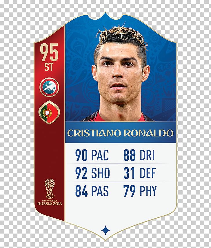 Cristiano Ronaldo 2018 World Cup FIFA 18 2014 FIFA World Cup Portugal National Football Team PNG, Clipart, 2014 Fifa World Cup, 2018 World Cup, Banner, Blue, Brand Free PNG Download
