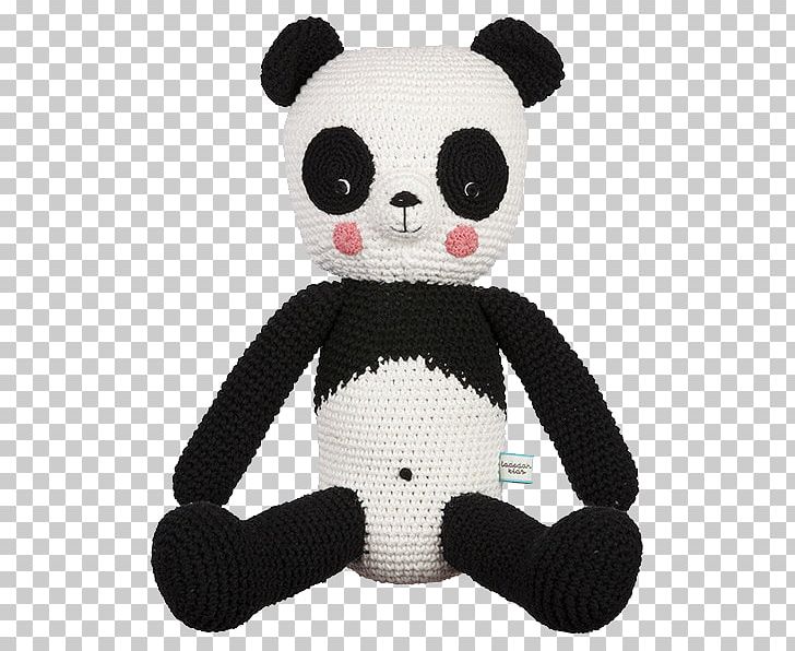 Giant Panda Stuffed Animals & Cuddly Toys Bear Crochet Miann & Co PNG, Clipart, Animals, Baby Rattle, Bear, Child, Crochet Free PNG Download