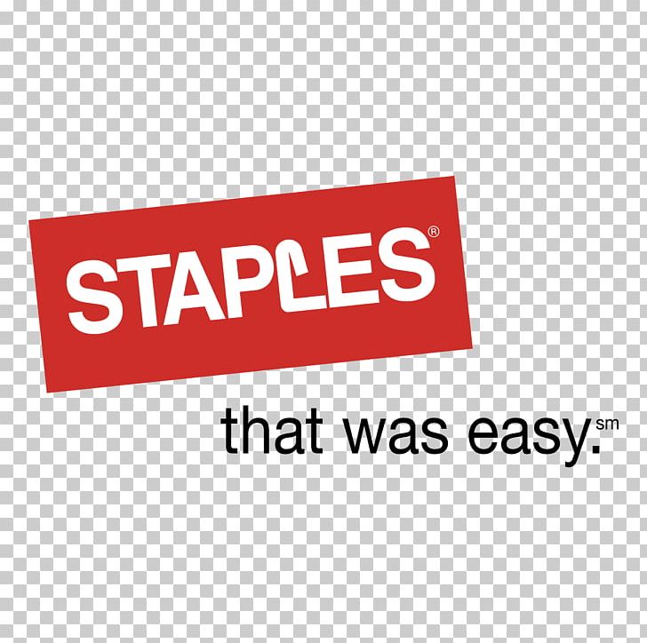 Staples Logo Kassenrolle Brand Product PNG, Clipart, Area, Banner, Brand, Coupon, Line Free PNG Download