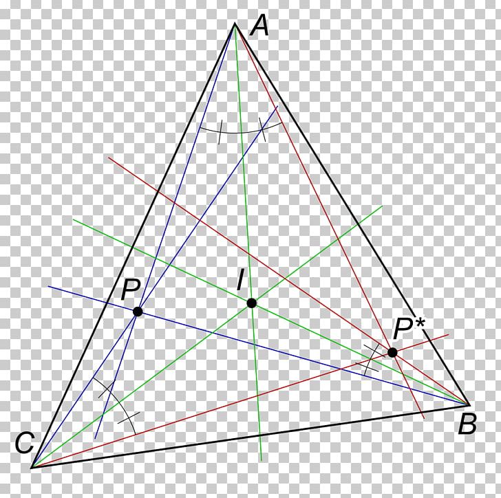 Triangle Point Isogonal Conjugate Geometry PNG, Clipart,  Free PNG Download