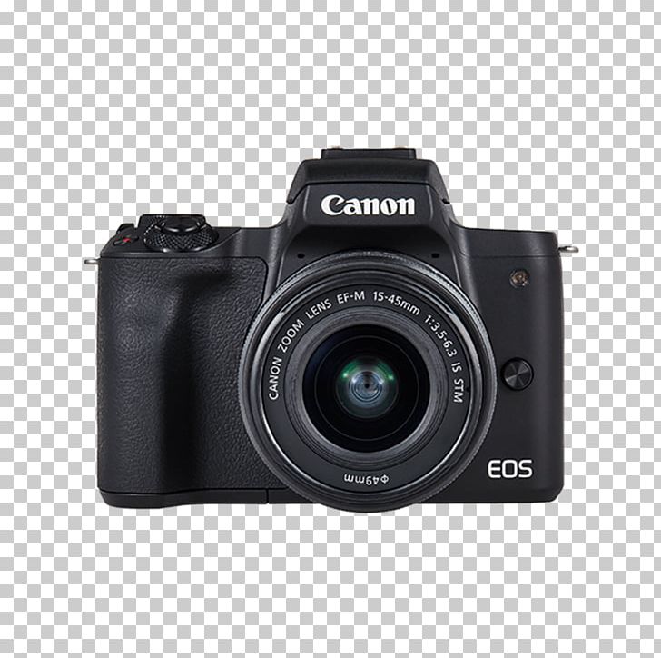 Canon EOS M50 Mirrorless Interchangeable-lens Camera Camera Lens PNG, Clipart, 4k Resolution, Autofocus, Camera, Camera Accessory, Camera Lens Free PNG Download