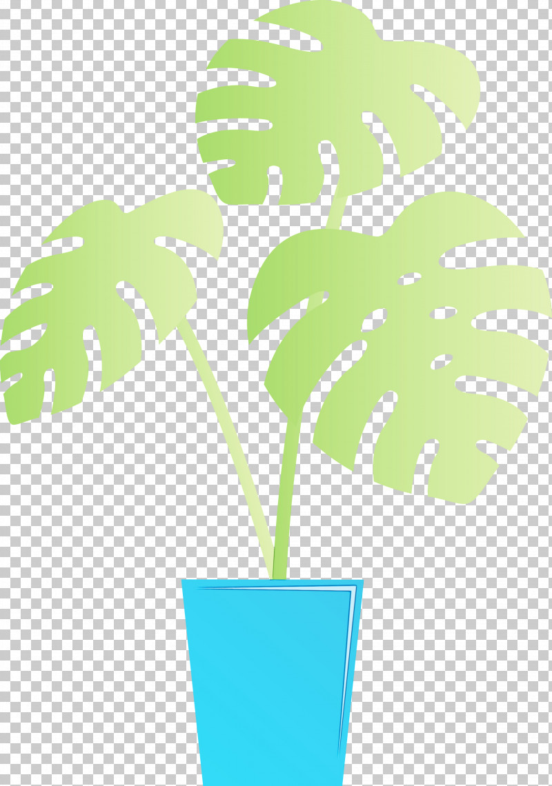 Plant Stem Leaf Tree Flowerpot Green PNG, Clipart, Flowerpot, Green, Leaf, Line, Monstera Free PNG Download