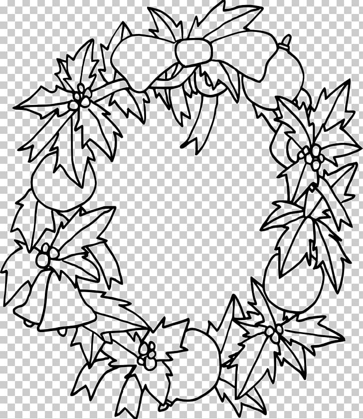Drawing Christmas Coloring Book Line Art Kerstkrans PNG, Clipart, Adult, Black And White, Branch, Child, Christmas Free PNG Download
