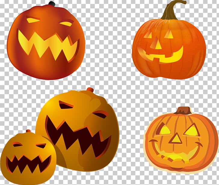 Jack-o'-lantern Halloween Calabaza Pumpkin PNG, Clipart, Cucurbita, Festive Elements, Fruit, Funny, Ghost Free PNG Download