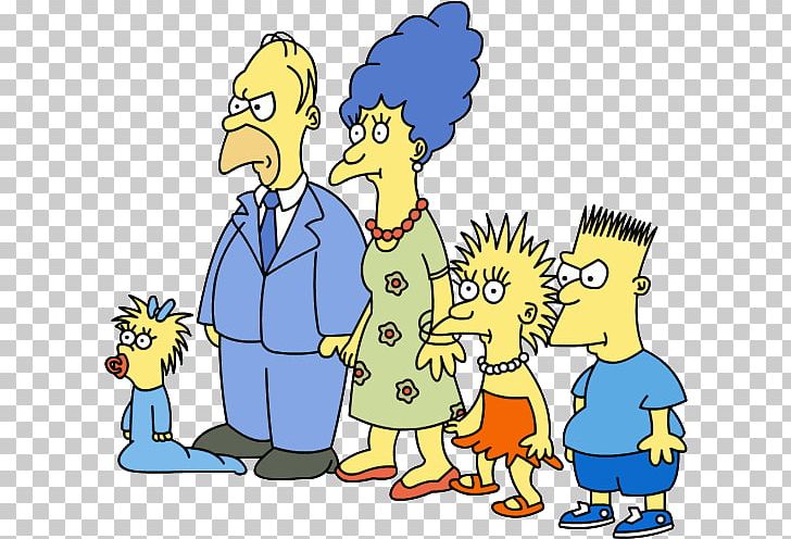 Marge Simpson Homer Simpson Television Show Television Comedy Simpson Family PNG, Clipart, Animals, Area, Artwork, Cartoon, Conversation Free PNG Download