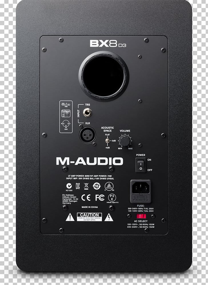 Studio Monitor M-Audio Recording Studio Loudspeaker Audio Mixing PNG, Clipart, Audio, Audio Equipment, Audio Mastering, Audio Mixing, Computer Speaker Free PNG Download