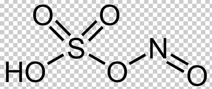 Nitrosylsulfuric Acid Sulfurous Acid Structure Molecule PNG, Clipart, Acid, Angle, Area, Black, Black And White Free PNG Download