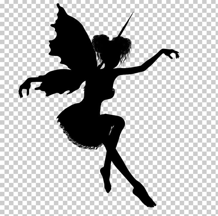 Tinker Bell Peter Pan Tooth Fairy Silhouette PNG, Clipart, Art, Ballet Dancer, Black, Black And White, Cartoon Free PNG Download