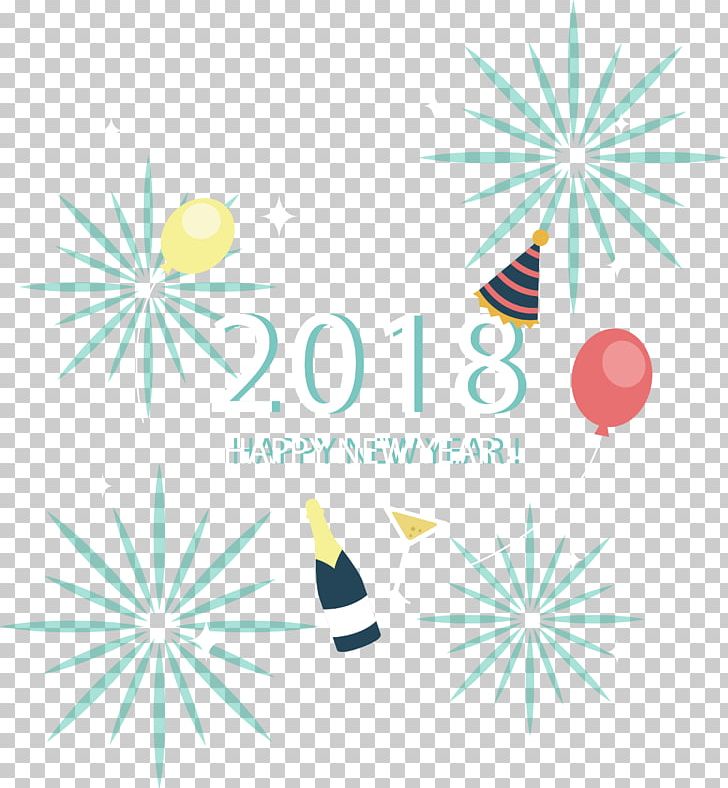 New Year PNG, Clipart, 2018, 2018 Calendar, 2018 New Year, Adobe Illustrator, Area Free PNG Download