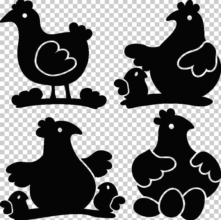 Rooster Sticker Table Wall Decal Kitchen PNG, Clipart, Beak, Bird, Black And White, Carnivoran, Carrelage Free PNG Download