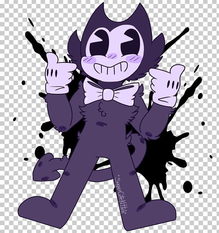 Bendy And The Ink Machine Drawing Hello Neighbor Fan Art PNG, Clipart, Art, Bendy And The Ink Machine, Cartoon, Cuteness, Drawing Free PNG Download