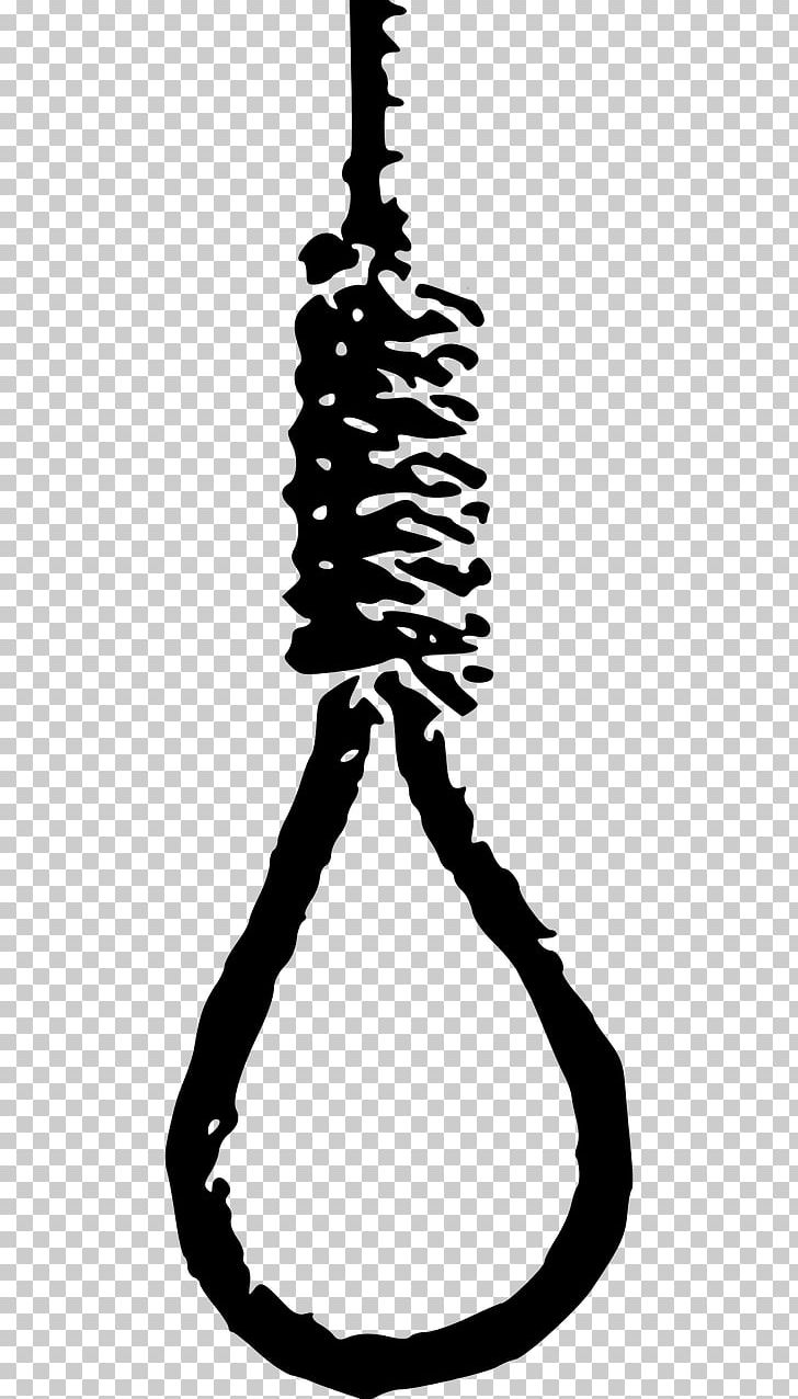 Hanging Noose Drawing Rope Death Png Clipart Black And