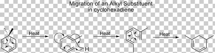 Sigmatropic Reaction Hydride Hydrogen Chemistry Atom PNG, Clipart, Angle, Black, Chemical Reaction, Chemistry, Hydrogen Free PNG Download