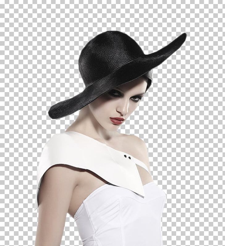 Woman With A Hat Black And White PNG, Clipart, Black And White, Clip Art, Clothing, Costume Hat, Cowboy Hat Free PNG Download