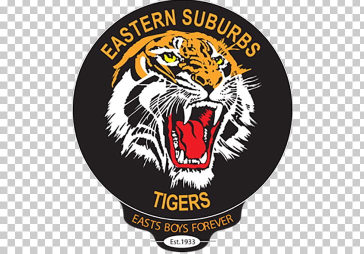 Eastern Suburbs Tigers Queensland Cup Northern Pride RLFC Langlands Park Sydney Roosters PNG, Clipart, Badge, Balmain Tigers, Big Cats, Brand, Carnivoran Free PNG Download