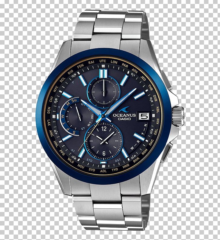 Casio Oceanus Solar-powered Watch Eco-Drive PNG, Clipart, Attesa, Brand, Casio, Casio Oceanus, Citizen Watch Free PNG Download