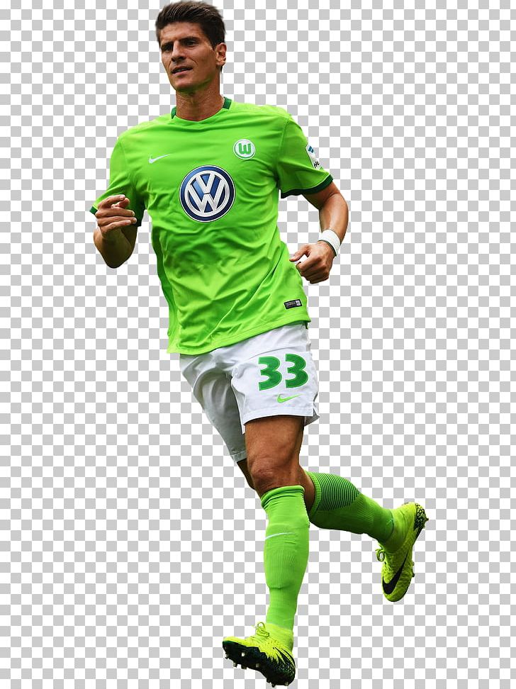 Mario Gómez VfL Wolfsburg Rendering Portable Network Graphics Football PNG, Clipart, Acf Fiorentina, Ball, Clothing, Desktop Wallpaper, Football Free PNG Download