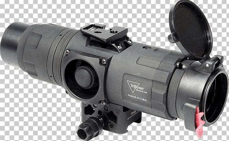 Thermal Weapon Sight Telescopic Sight Trijicon Optics PNG, Clipart, Angle, Binoculars, Camera Accessory, Camera Lens, Hardware Free PNG Download