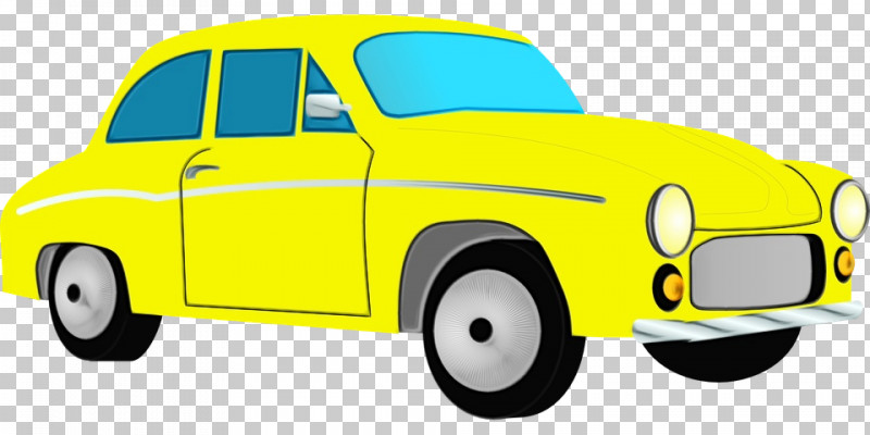 Land Vehicle Car Yellow Vehicle Classic Car PNG, Clipart, Car, Cartoon, Classic Car, Compact Car, Land Vehicle Free PNG Download