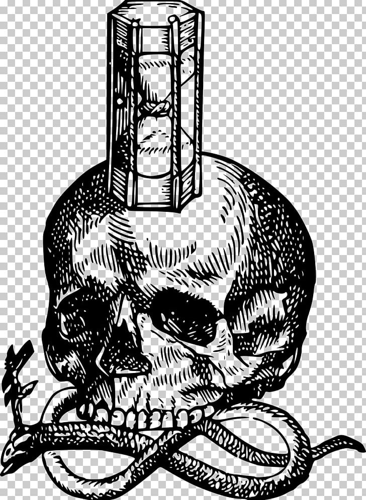 Hourglass Death PNG, Clipart, Art, Black And White, Bone, Computer Icons, Death Free PNG Download